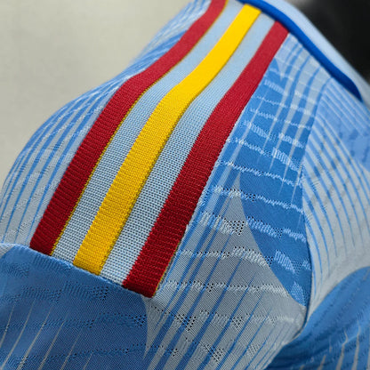 2022 FIFA World Cup Spain Away Soccer Shirt - Player Version
