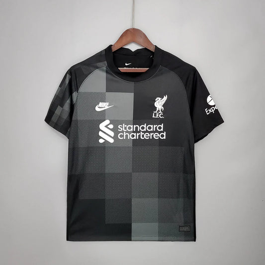 Liverpool Goalkeeper Soccer Jersey Black 2021/2022 Retro 1:1 Thai Quality