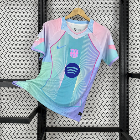 2025/2026 Barcelona Special Edition Dream Wave Pink Football Shirt