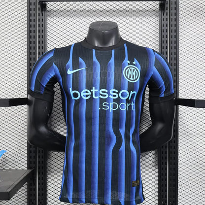 2025/2026 Player Version Inter Milan Home Football Shirt