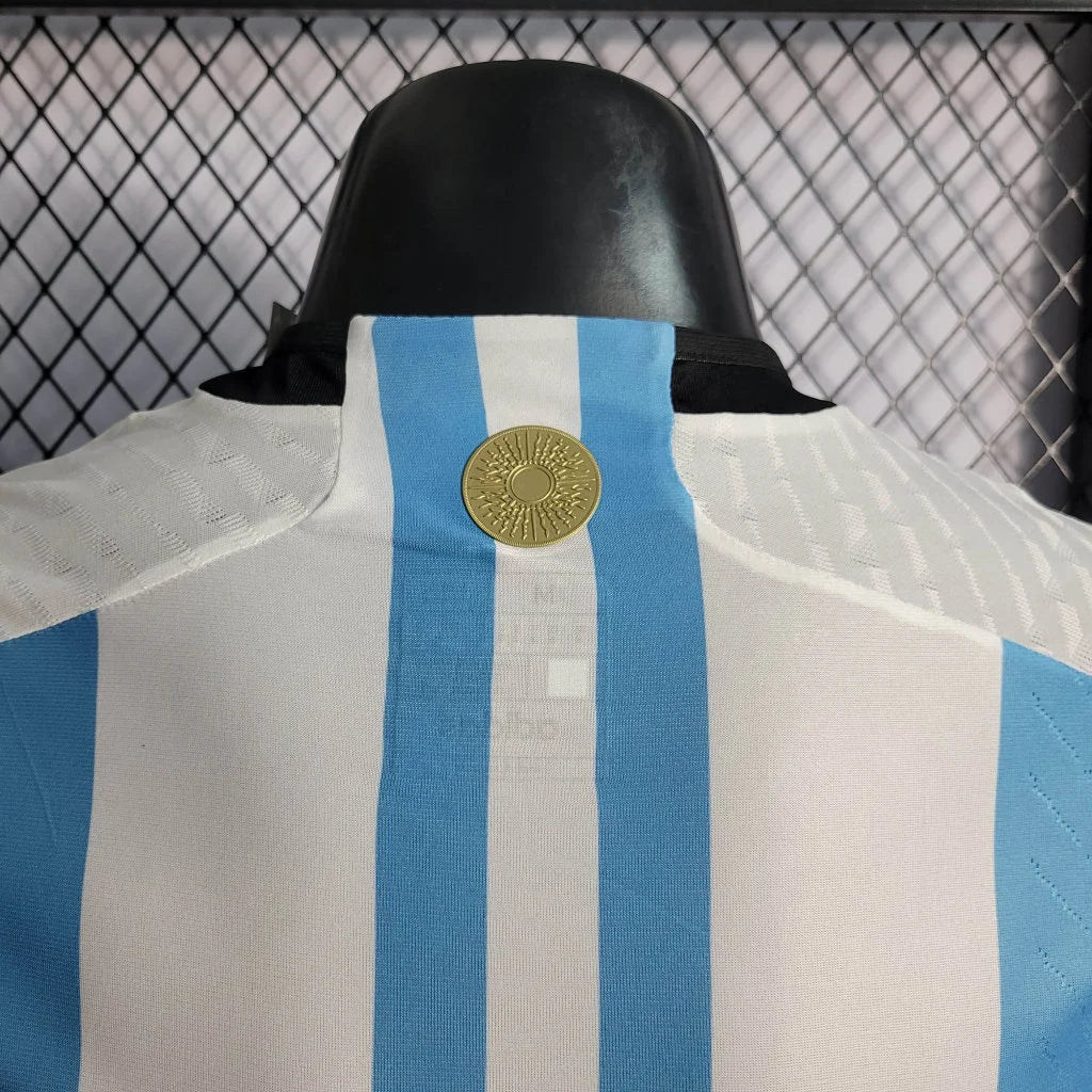 2022 FIFA World Cup Argentina National Team Jersey Home - Player Version
