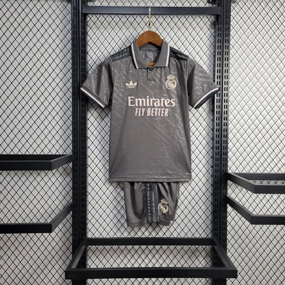 2024/2025 Kids Size Real Madrid Third Away Football Shirt 1:1 Thai Quality
