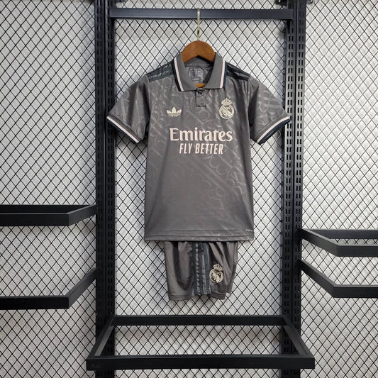 2024/2025 Kids Size Real Madrid Third Away Football Shirt 1:1 Thai Quality