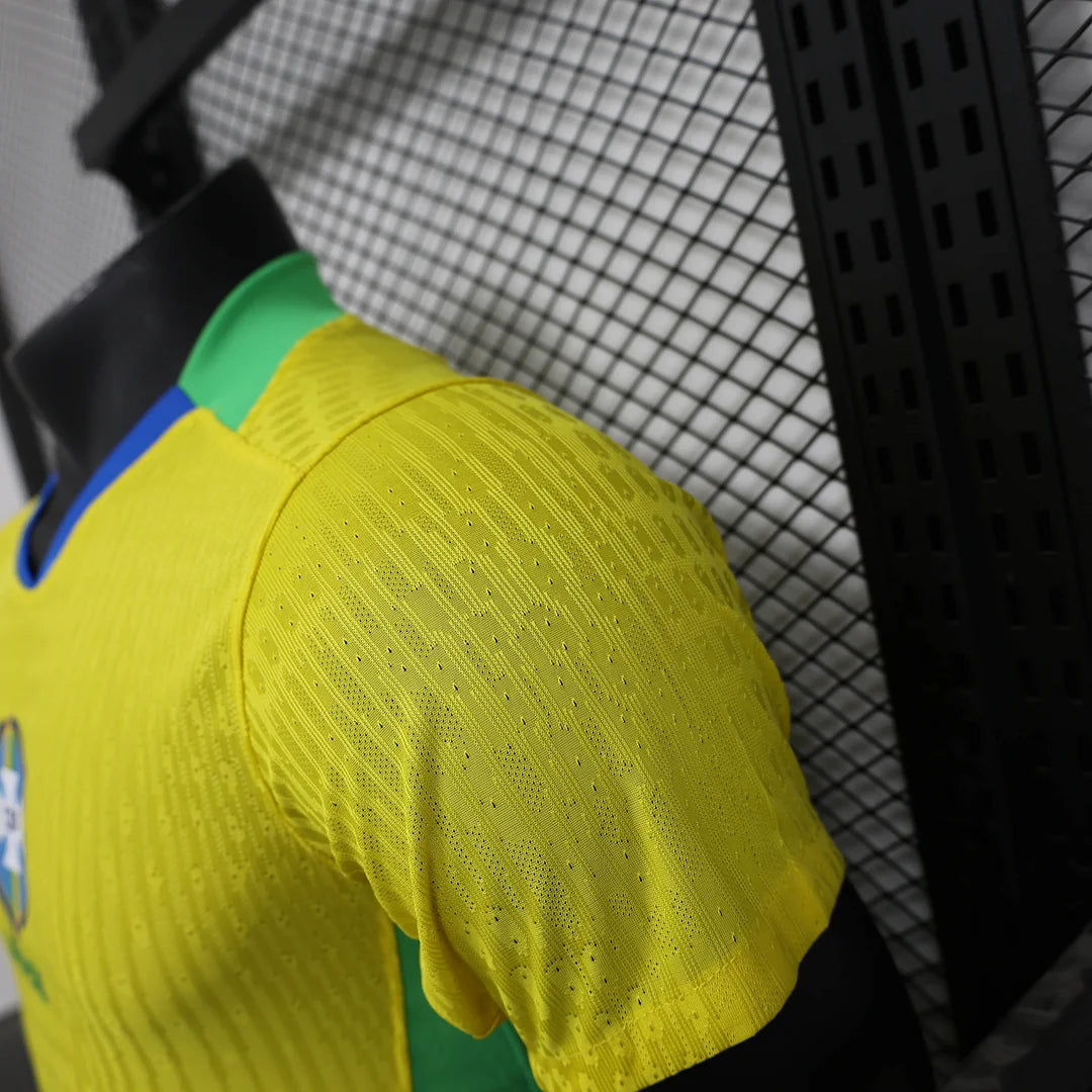 2025 Brazil Home Soccer Jersey - Player Version