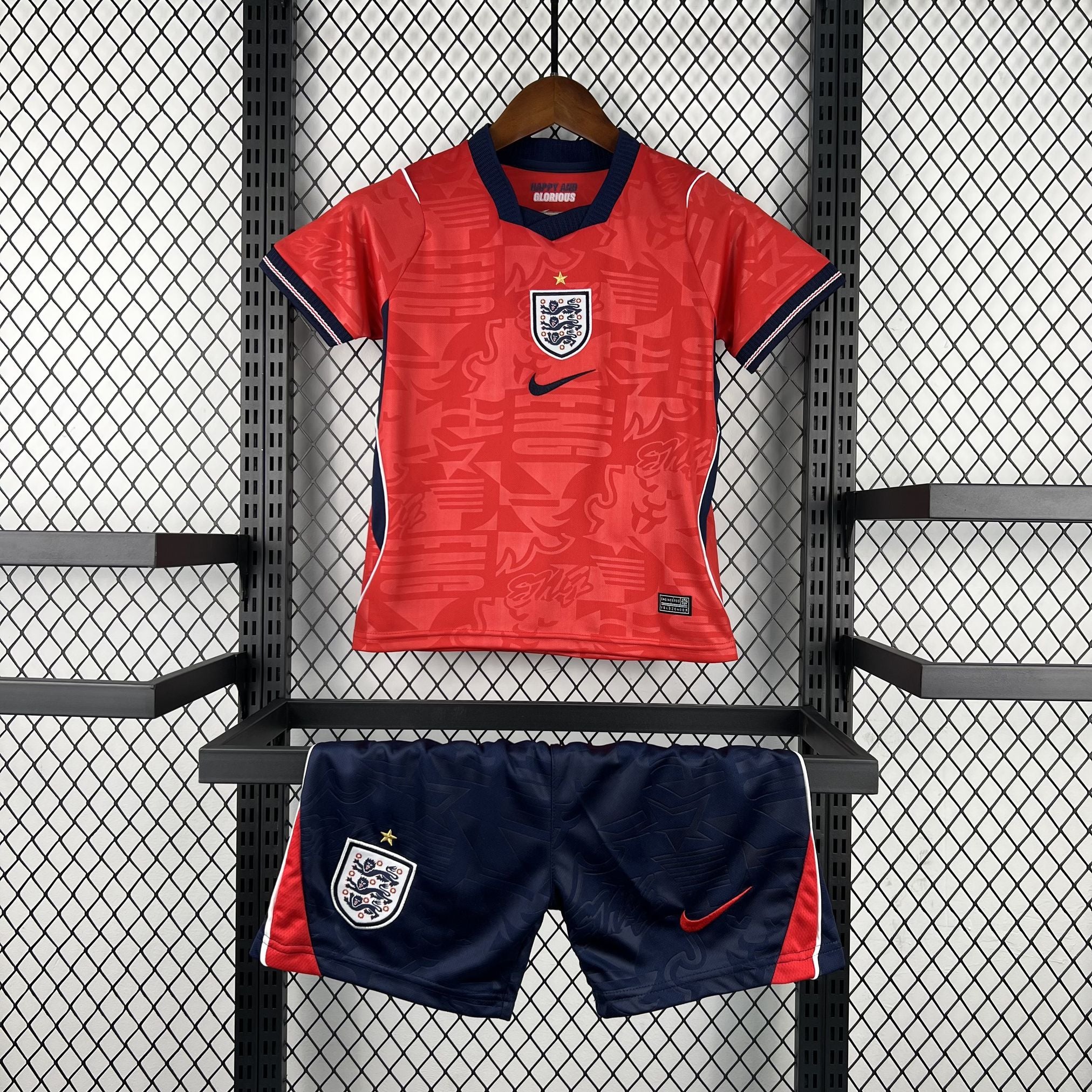 2026 England Away Football Shirt Kids Size