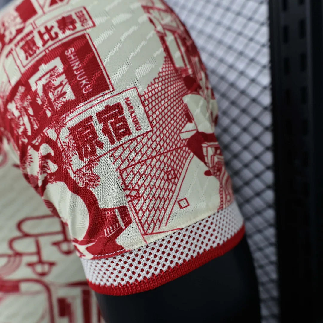 2023 Japan Tokyo Special Edition Red Football Jersey - Player Version