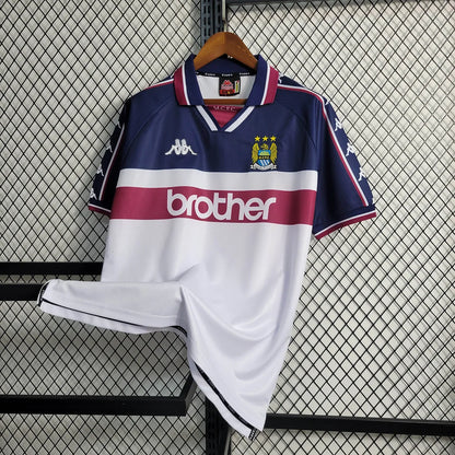 1997/1998 Retro Manchester City Away Football Shirt