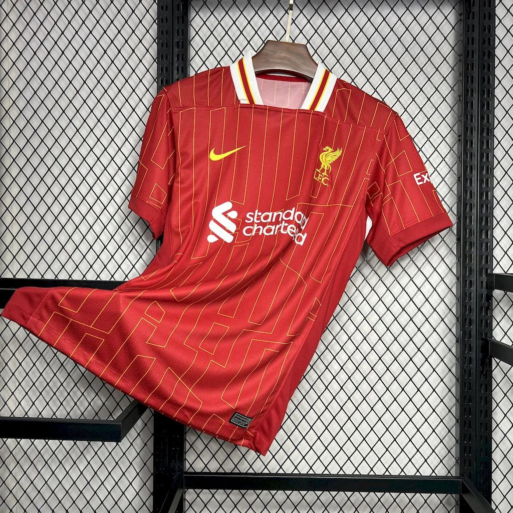 【CHAMPIONS】2024/2025 Liverpool Home Football Shirt