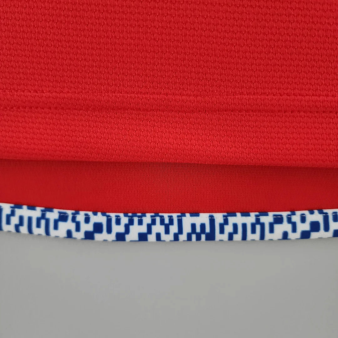 2022 Chile National Team Home Soccer Jersey