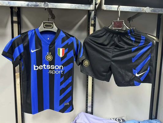 2024/2025 Inter Milan Home Football Jersey Kids Size