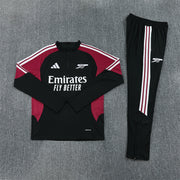 2026/2027 Arsenal Black Half-Pull Tracksuit