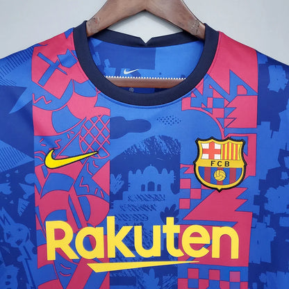 Barcelona Football Shirt 2021 / 2022 Retro 1:1 Thai Quality Third Away