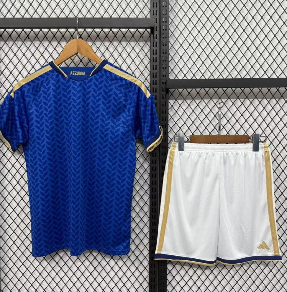 2026 Kids Size Italy Home Football Shirt