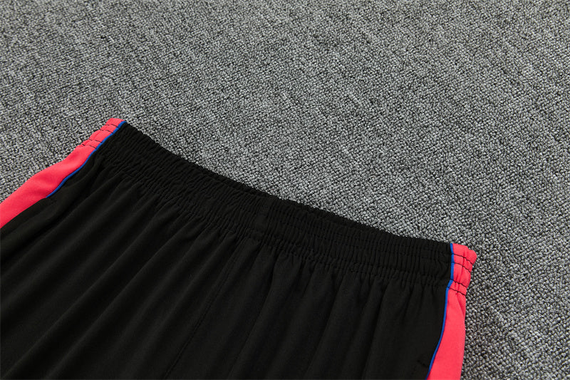2026/2027 PSG Paris Saint-Germain White Red Half-Pull Tracksuit
