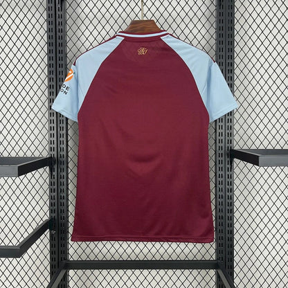 2025/2026 Aston Villa Home Football Shirt