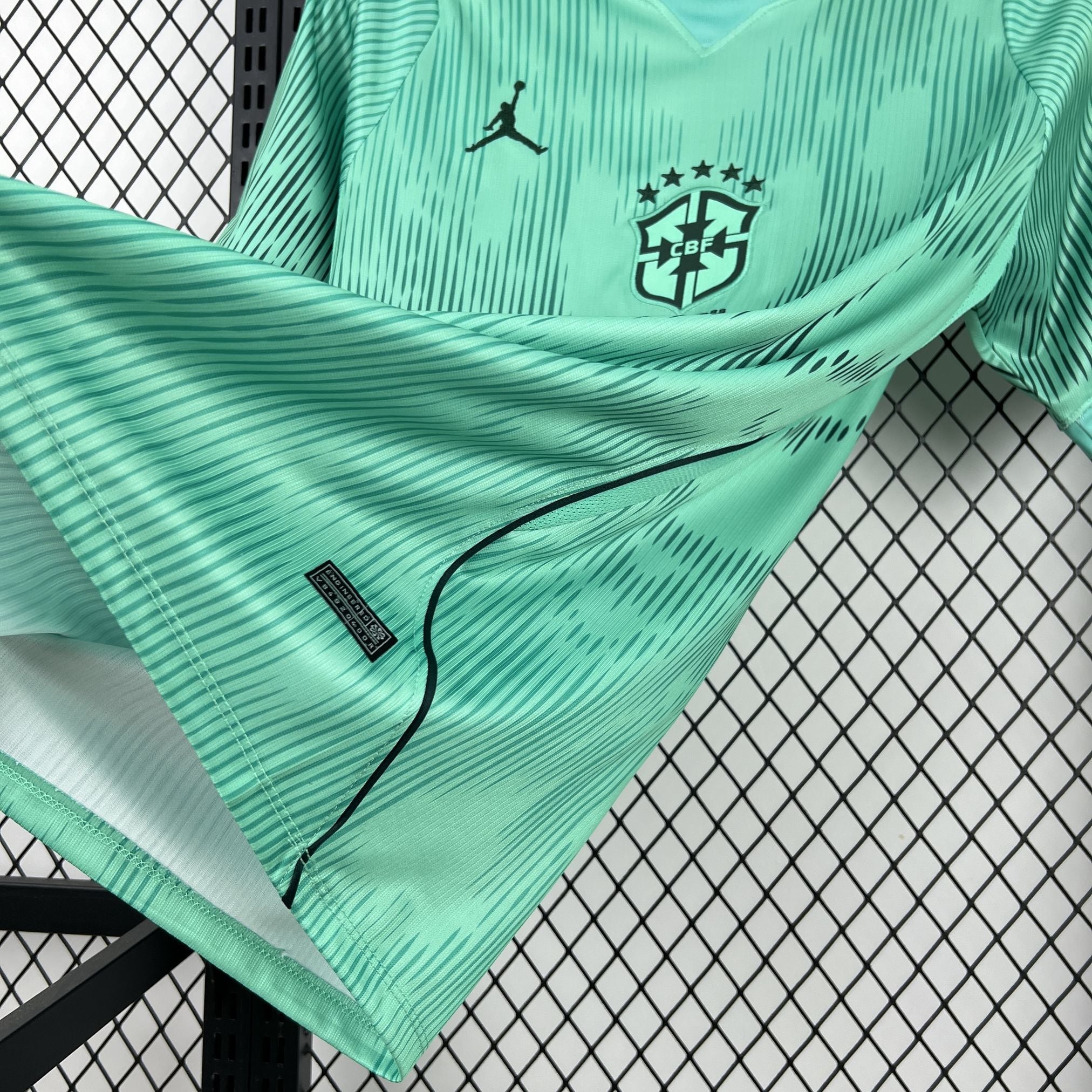 2026 Brazil Mint Waves World Cup Jersey