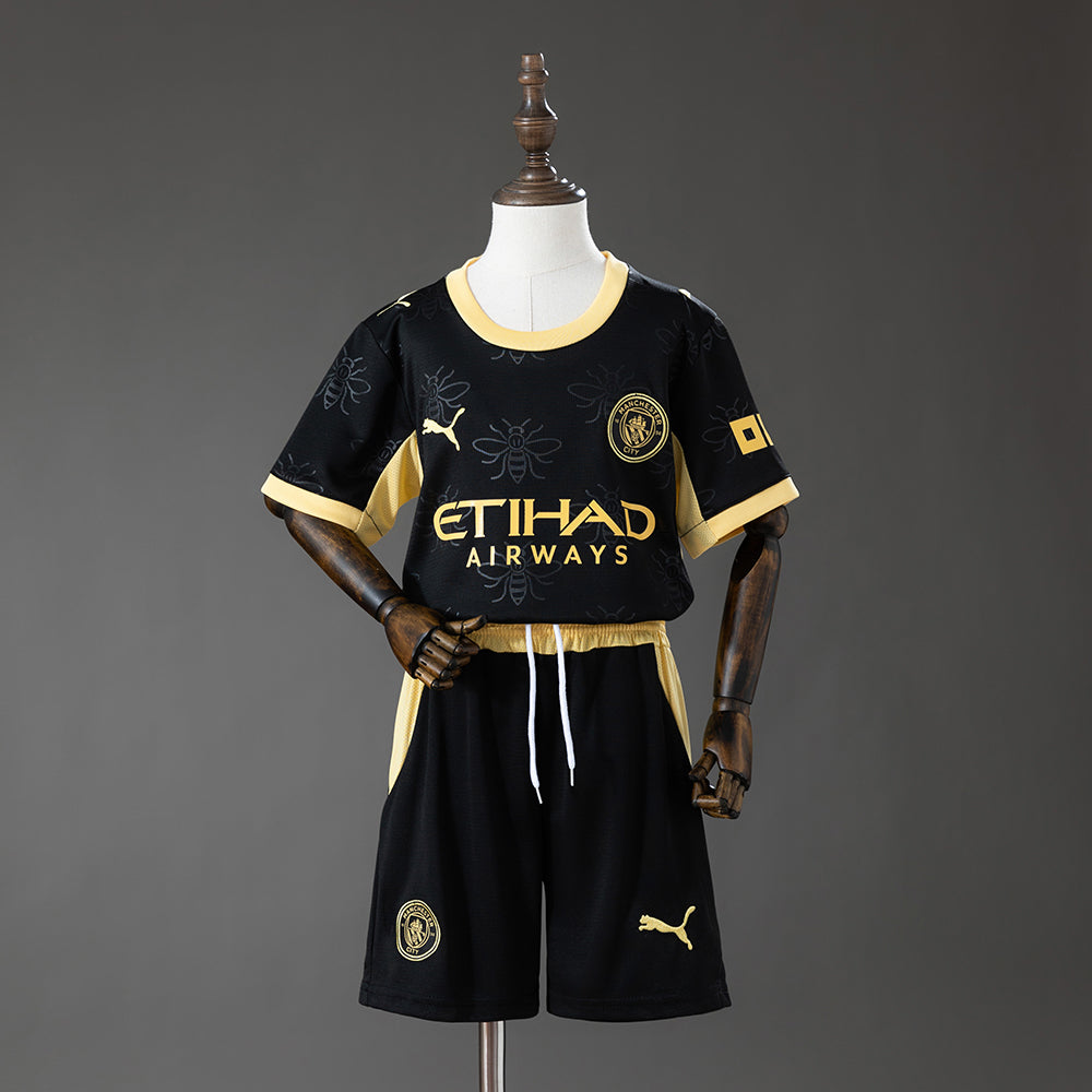 2026/2027 Manchester City Away Football Shirt Kids Size