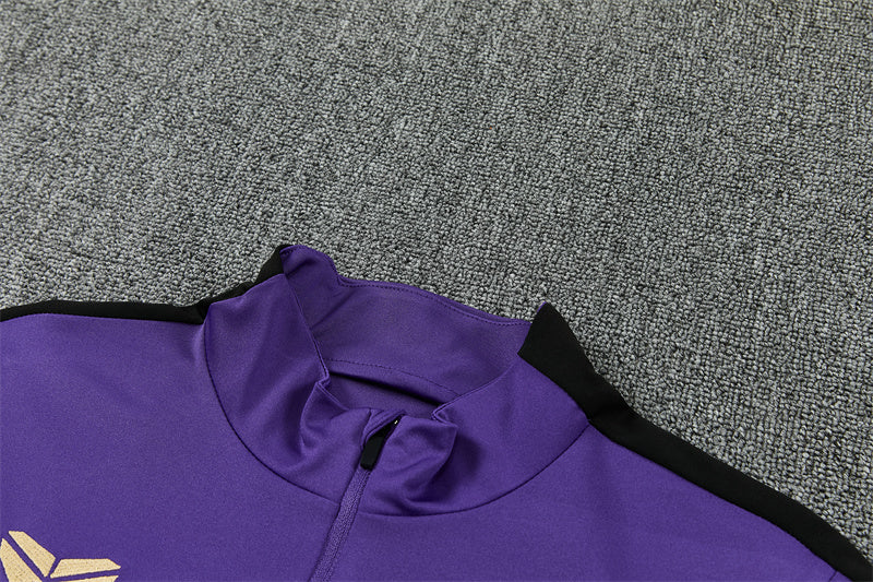 2026/2027 Barcelona Purple Kobe Bryant Half-Pull Tracksuit