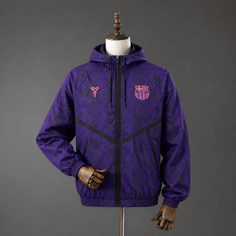 2026/2027 Barcelona Purple Jacket Windbreaker