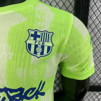 Barcelona x Travis Scott 24/25 Third Away Football Jersey Player Version