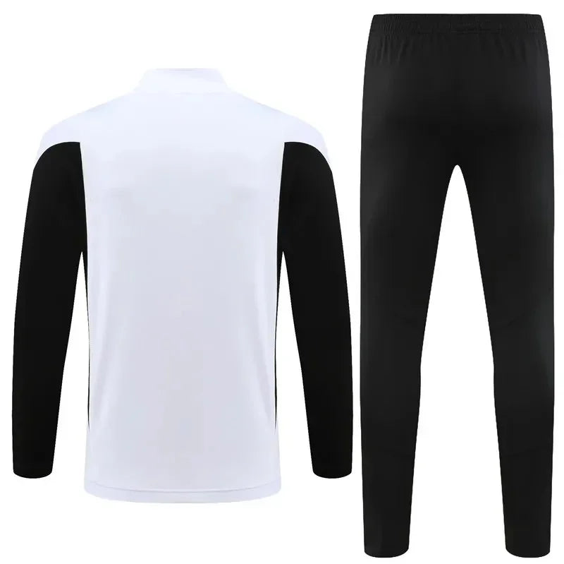 2023/2024 Bayern Munich Half-Pull Tracksuit White 1:1 Thai Quality