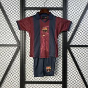 Barcelona x Travis Scott Retro 2000/01 Home Skeleton Jersey Kids Size