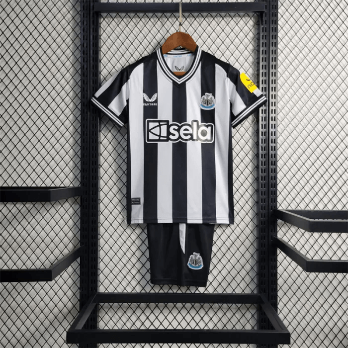 2023/2024 Kids Size Newcastle United Home Soccer Jersey 1:1 Thai Quality