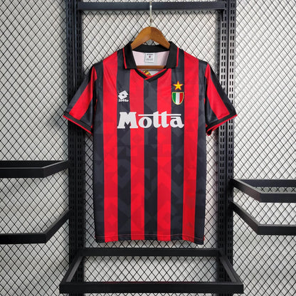 1993/1994 Retro AC Milan Home Football Shirt 1:1 Thai Quality