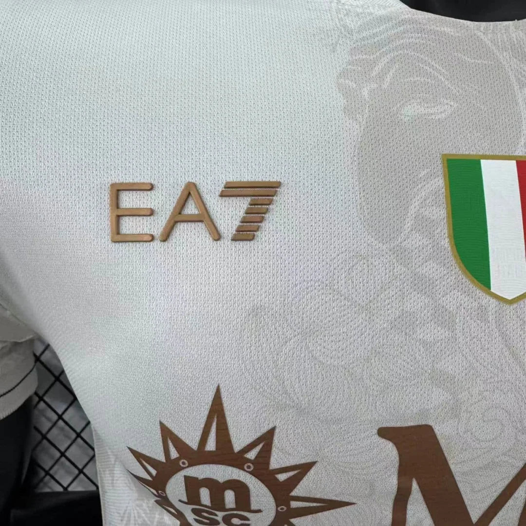 2025/2026 Player Version SSC Napoli Away Football Shirt