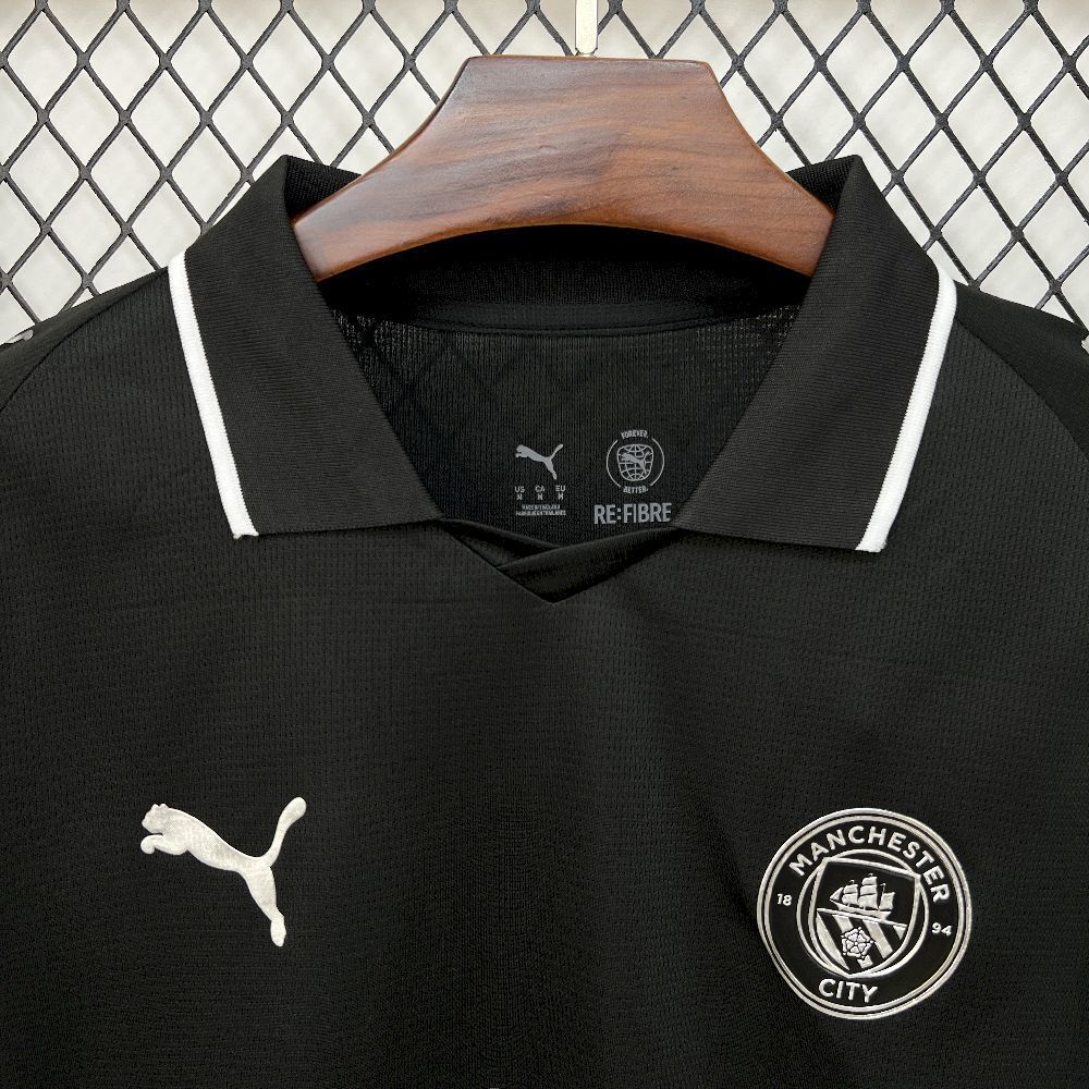 2025/2026  Manchester City Away Long Sleeve Football Shirt