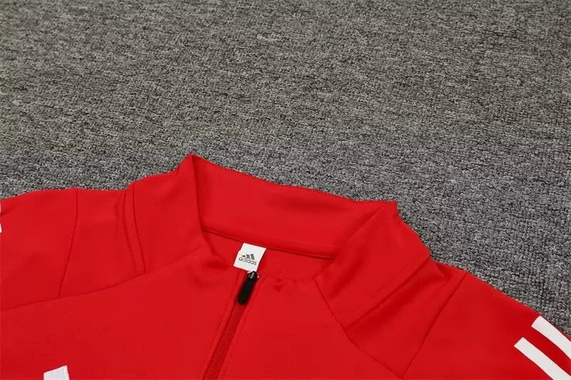 2024/2025 Manchester United Half-Pull Tracksuit Red