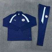 2026/2027 Manchester City Blue Half-Pull Tracksuit
