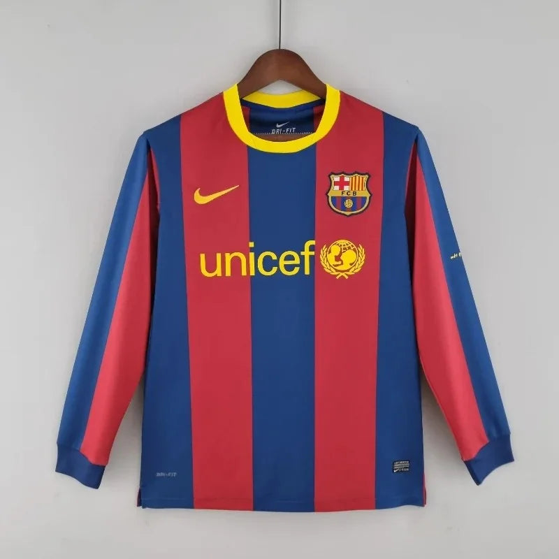 2010/2011 Barcelona Home Long Sleeve