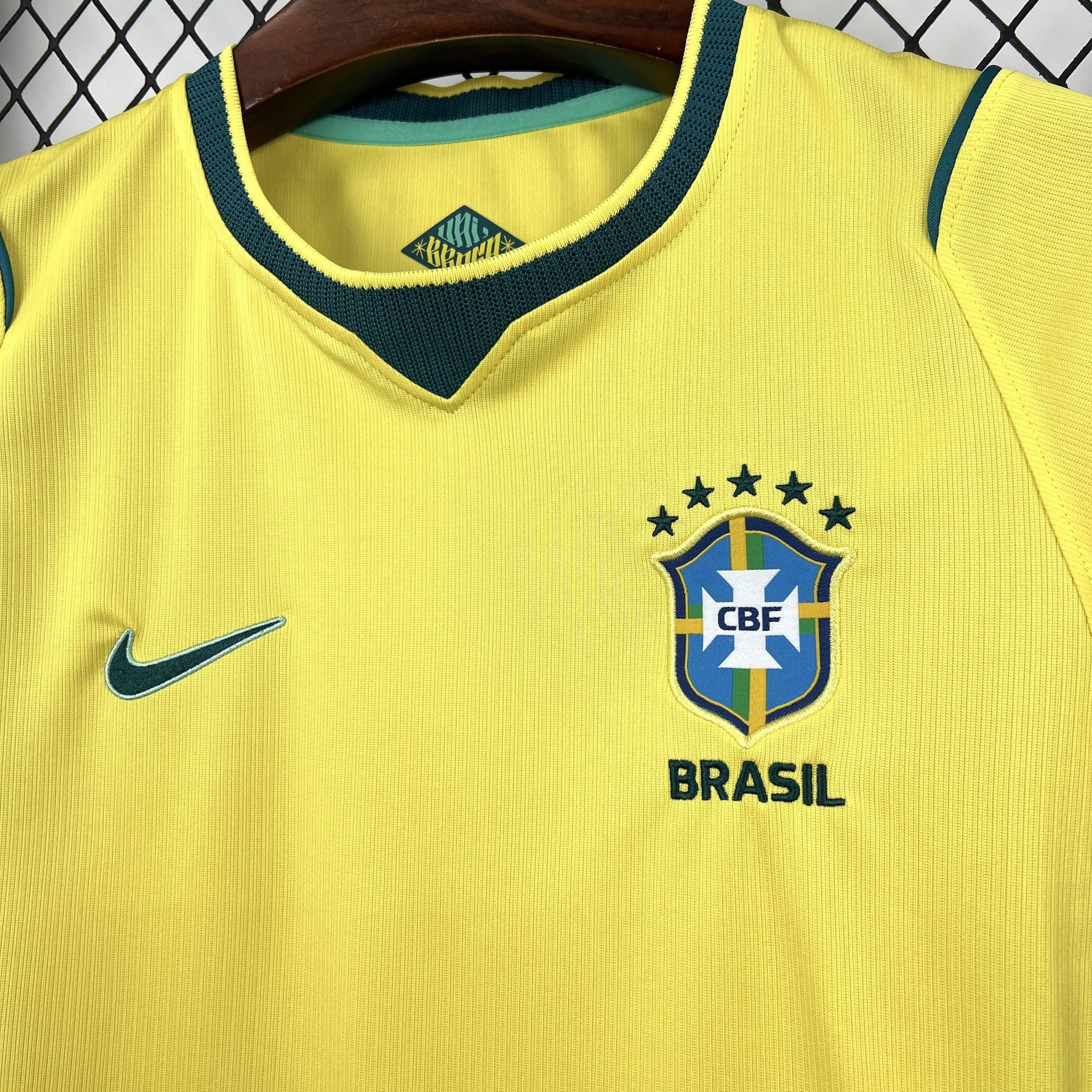 Womens 2026 Brazil Home World Cup Jersey