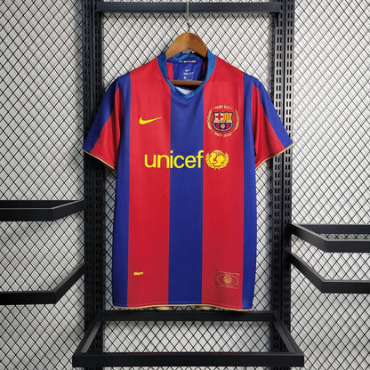 2007/2008 Retro Barcelona Home Football Shirt 1:1 Thai Quality