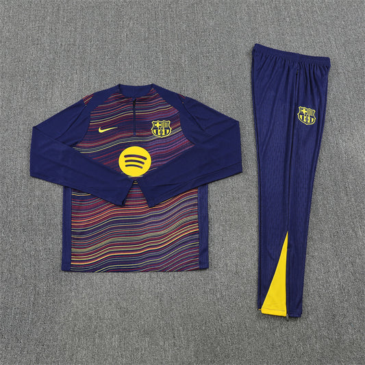 2025/2026 Barcelona Half-Pull Tracksuit