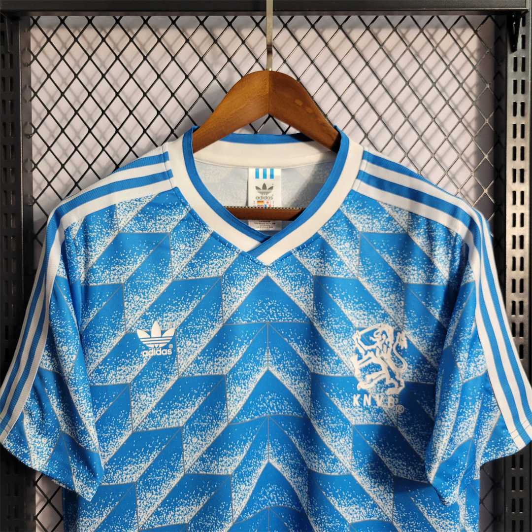 1988 Netherland Retro Away Football Jersey