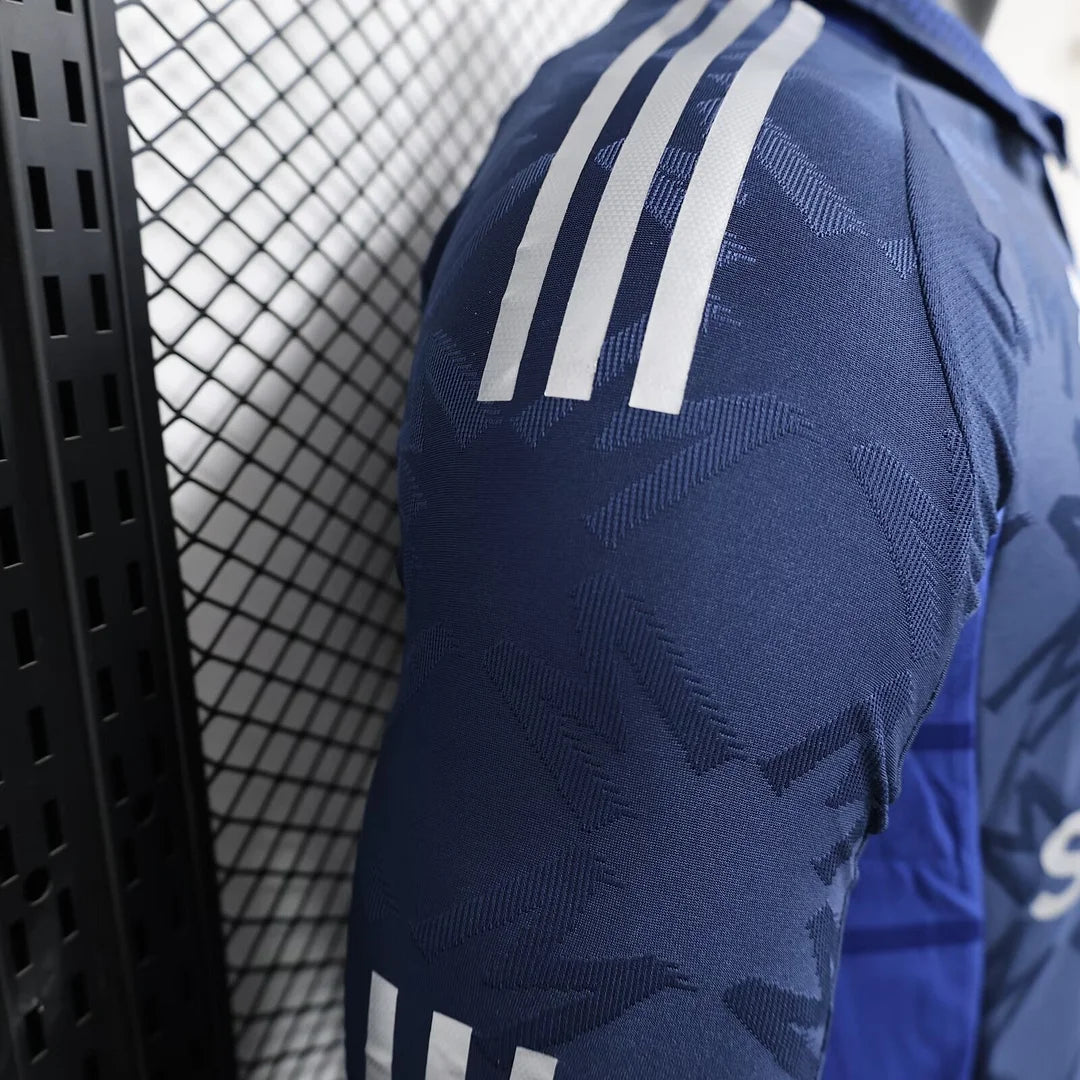 2024/2025 Long Sleeve Player Version Manchester United Away Football Shirt 1:1 Thai Quality