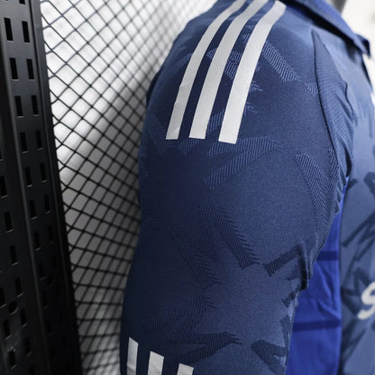 2024/2025 Long Sleeve Player Version Manchester United Away Football Shirt 1:1 Thai Quality