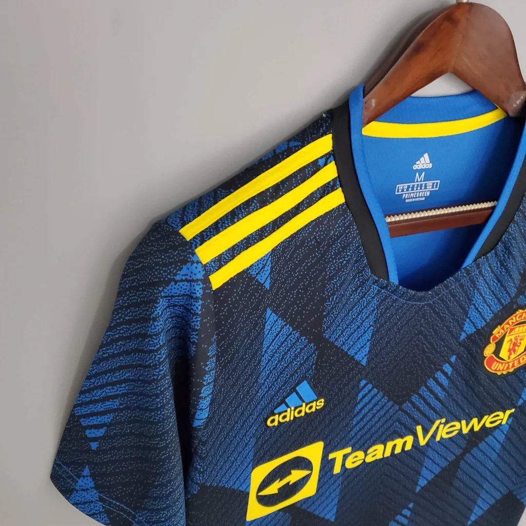 Manchester United Football Shirt Third Away 2021 / 2022 Retro 1:1 Thai Quality
