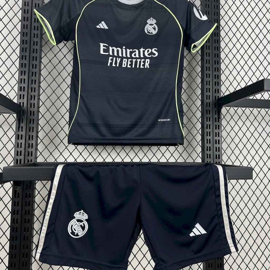 2025/2026 Real Madrid Away Football Shirt Kids Size