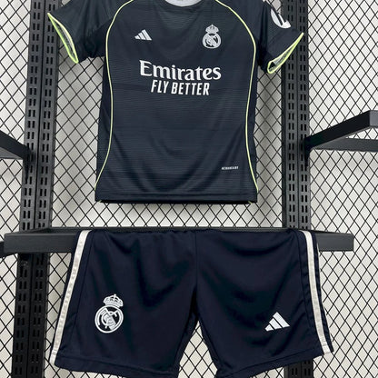2025/2026 Real Madrid Away Football Shirt Kids Size