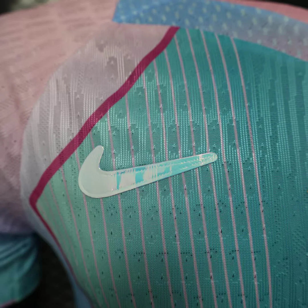 2025/2026 Player Version Barcelona Concept Pink Blue Gradient Football Shirt