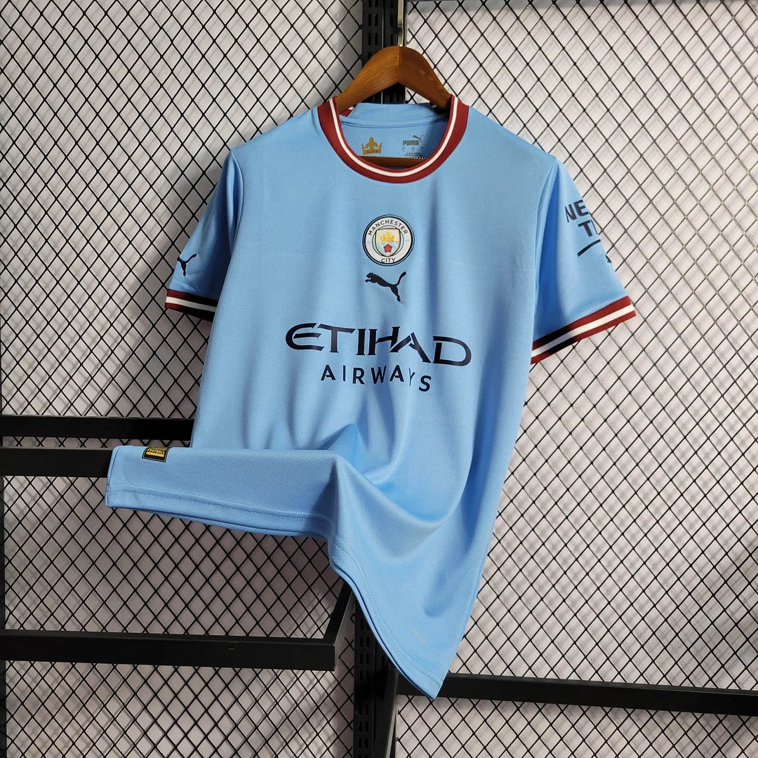 2022/2023 Manchester City Home Football Shirt 1:1 Thai Quality