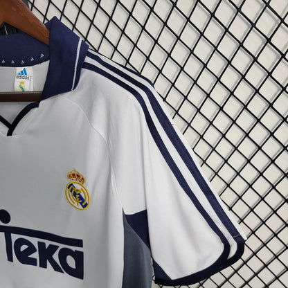 2000/2001 Retro Real Madrid Home Football Shirt 1:1 Thai Quality