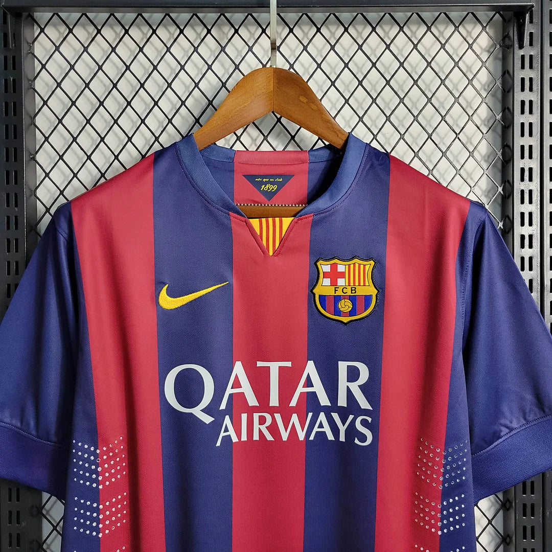 2014/2015 Retro Barcelona Football Shirt Home