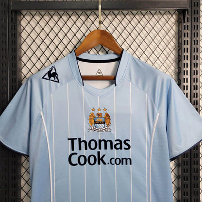 2007/2008 Retro Manchester City Home Football Shirt