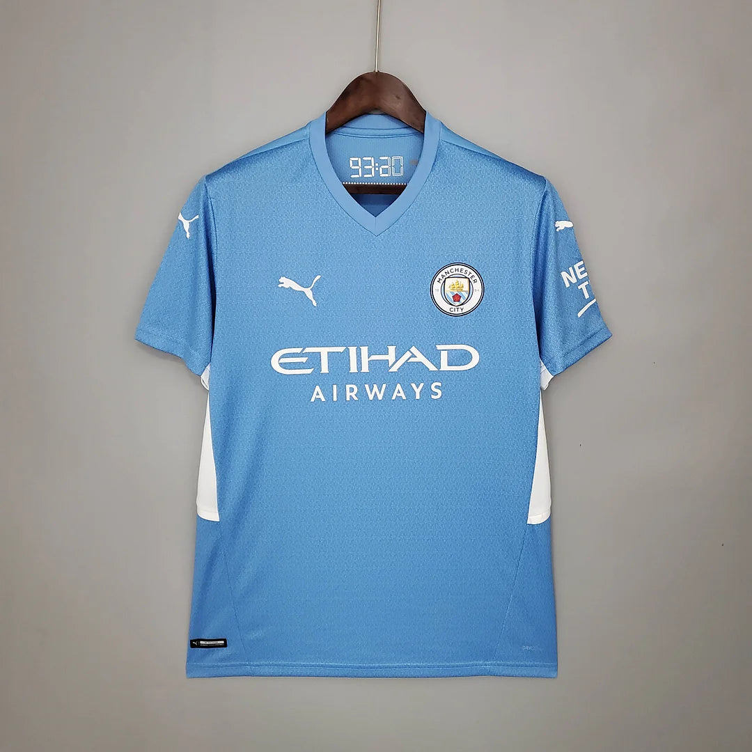 Manchester City Football Shirt 2021/2022 Retro 1:1 Thai Quality Home