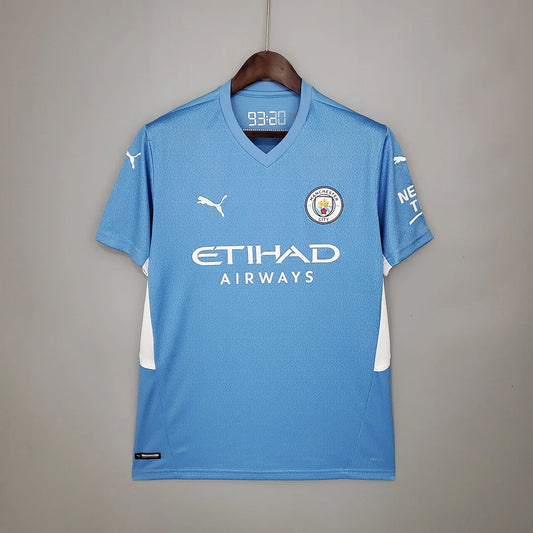 Manchester City Football Shirt 2021/2022 Retro 1:1 Thai Quality Home