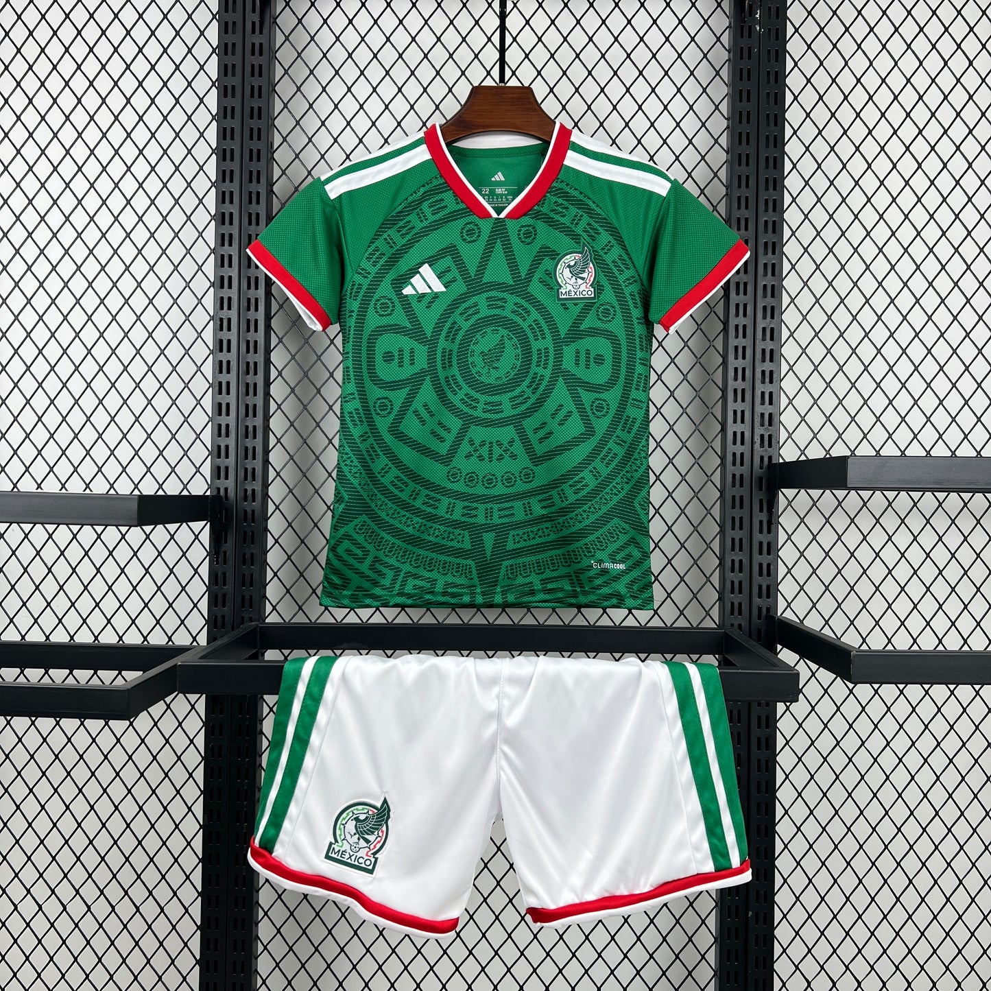 2026 Mexico Home World Cup Football Jersey Kids Size